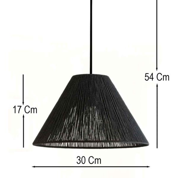 Suspension en macramé Ardena - ASI-2636