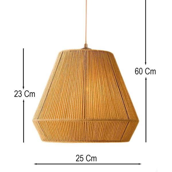 Suspension en macramé Braeza - ASI-2635