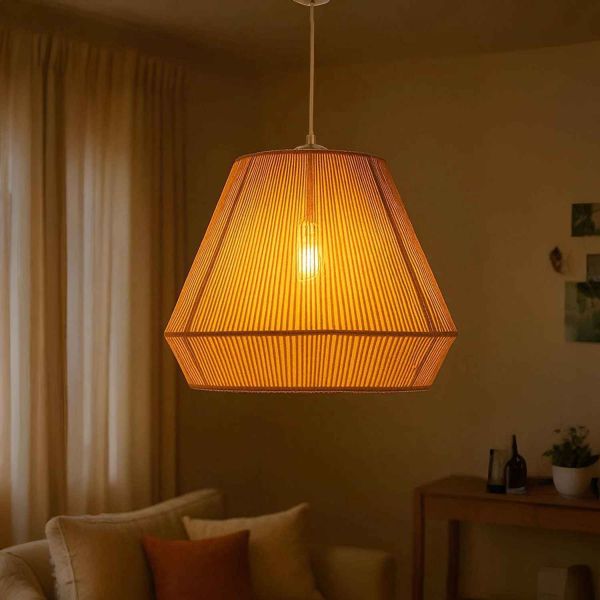 Suspension en macramé Braeza - HANAH HOME