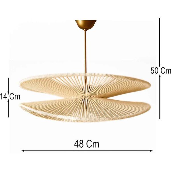Suspension en macramé Denise - ASI-2648