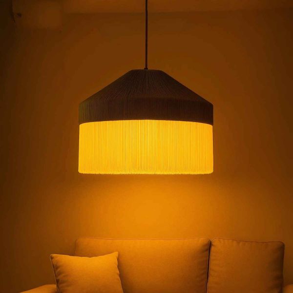 Suspension en macramé Fiora - HANAH HOME