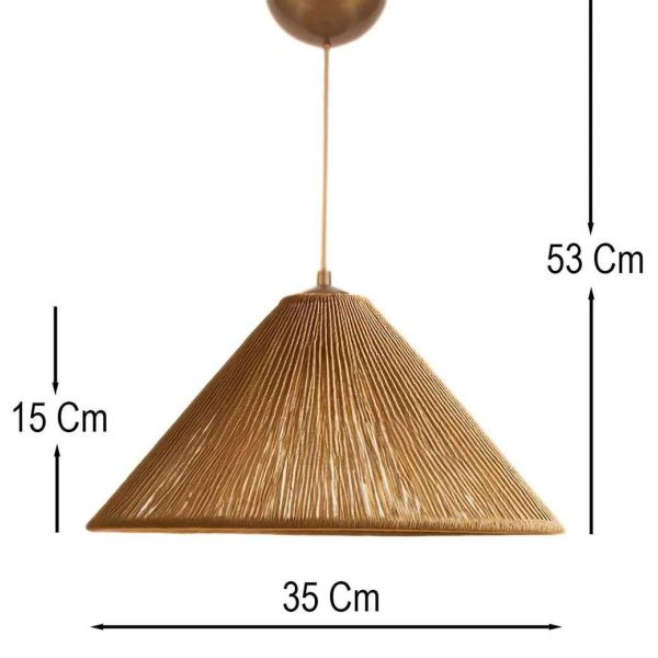 Suspension en macramé Hanai - ASI-2637