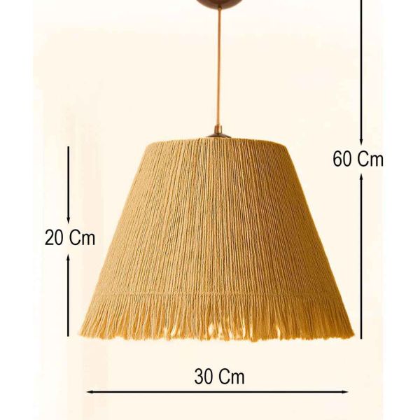 Suspension en macramé Mantra - ASI-2645