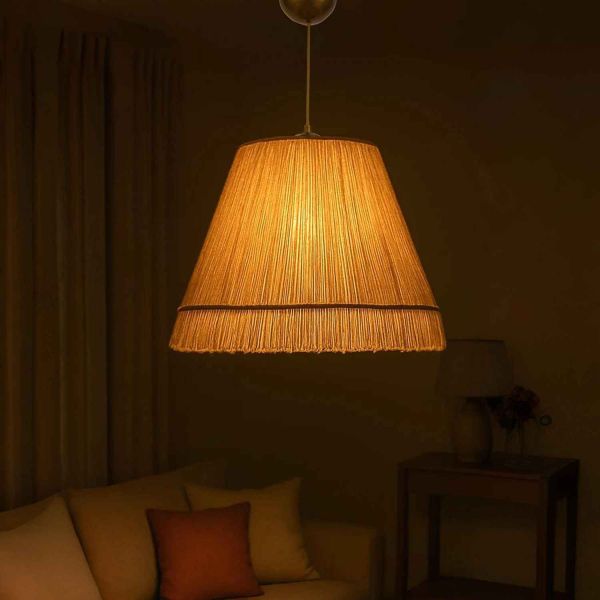 Suspension en macramé Mantra - HANAH HOME