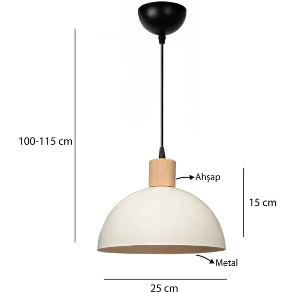 Suspension en métal Callie - ASI-2493