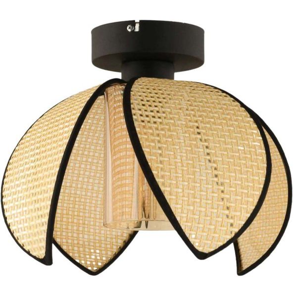 Suspension en métal et PVC Fleura