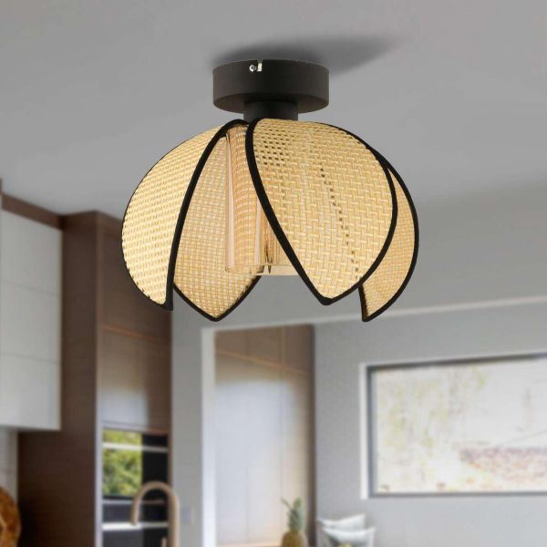 Suspension en métal et PVC Fleura - HANAH HOME