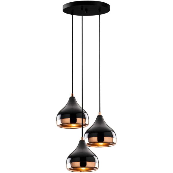 Suspension en métal 3 abat-jour Ylda - 84,90