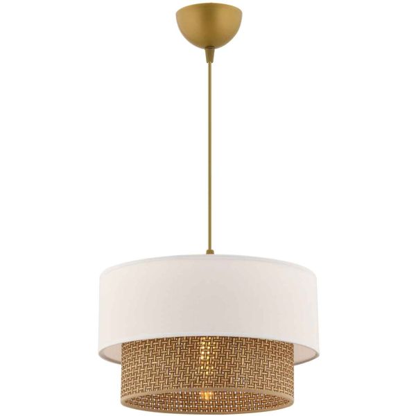 Suspension en métal et coton Echo