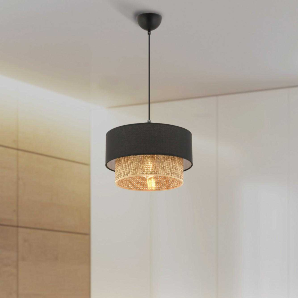 Suspension en métal et coton Echo - HANAH HOME