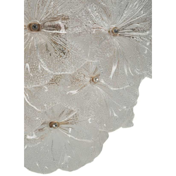 Suspension en métal et verre Ibiscus 47 x 73 cm - 7
