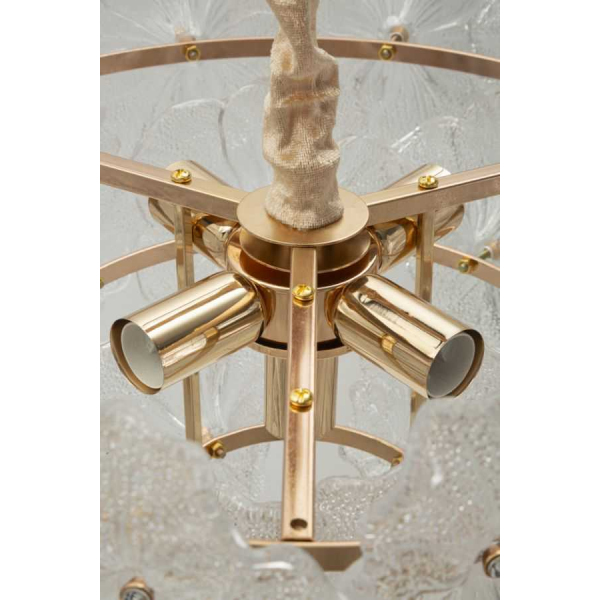 Suspension en métal et verre Ibiscus 47 x 73 cm - 8