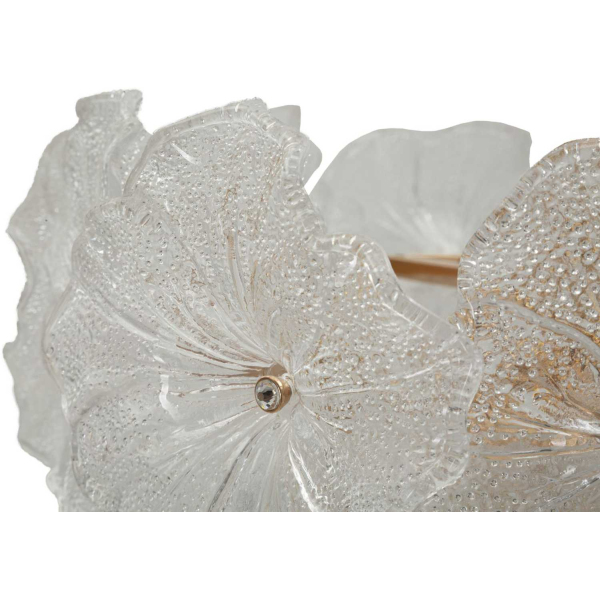 Suspension en métal et verre Ibiscus 47 x 73 cm - 5