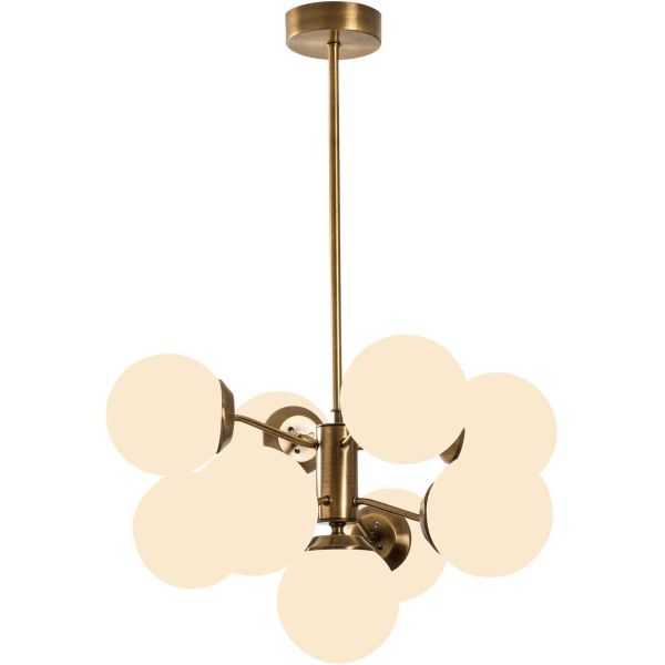 Suspension en métal et verre Mudoni - 309