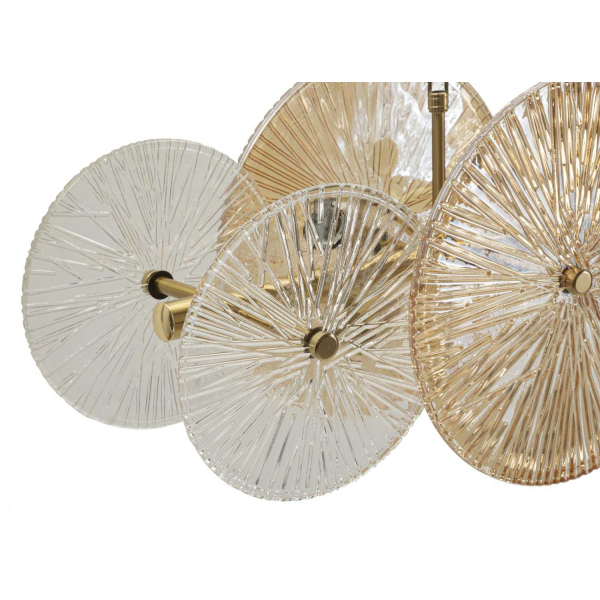 Suspension en métal et verre 100 x 23 x 94 cm Osaka - 5
