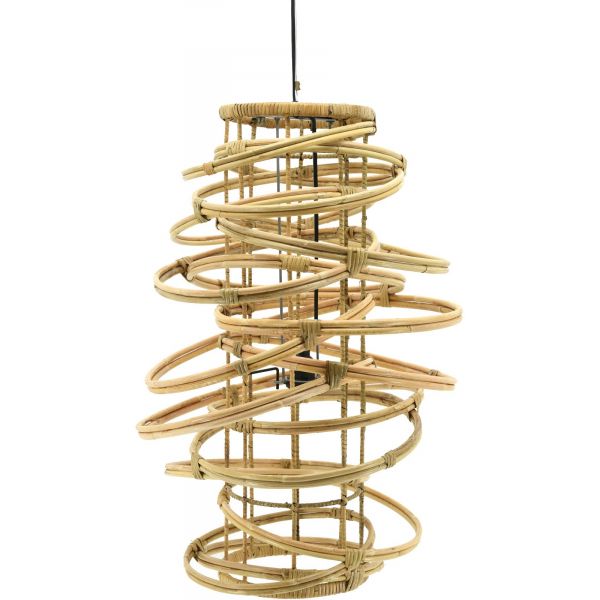 Suspension en poelet naturel