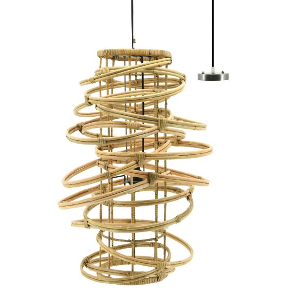 Suspension en poelet naturel - AUB-3931