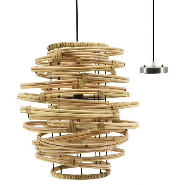 Suspension en poelet naturel - AUB-3930