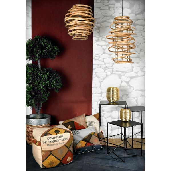 Suspension en poelet naturel - AUBRY GASPARD