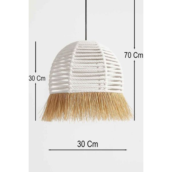 Suspension en raphia Beckie - ASI-2639