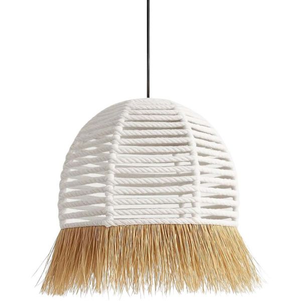 Suspension en raphia Beckie