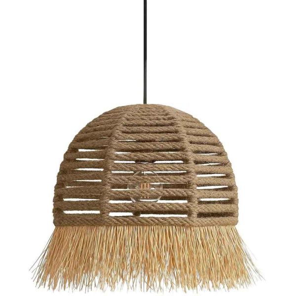 Suspension en raphia Beckie