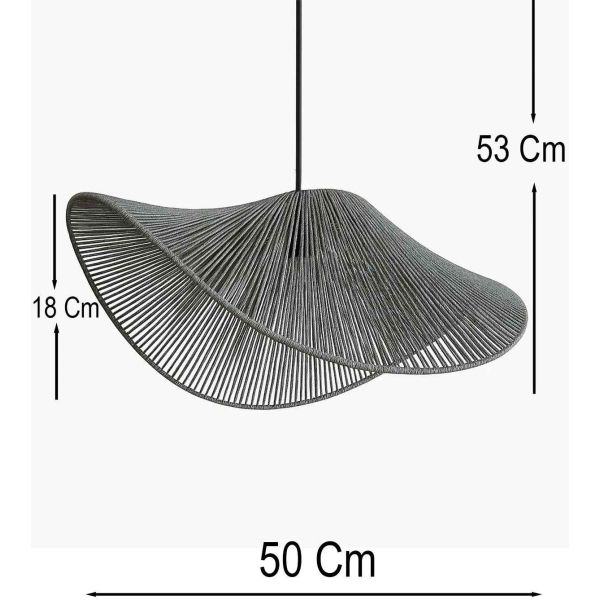 Suspension en raphia Bonnie - ASI-2468
