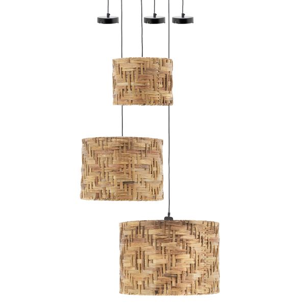 Suspensions en jonc de mer (Lot de  3)