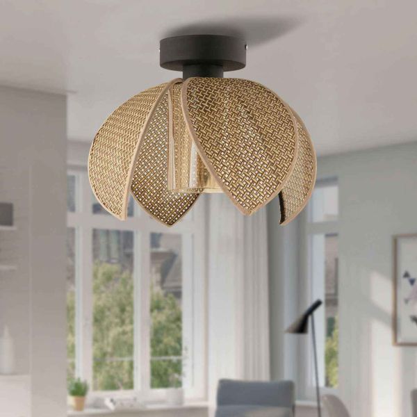 Suspensions en métal et PVC Flower - HANAH HOME