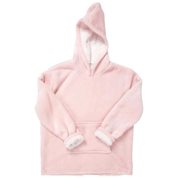 Sweat à capuche d'intérieur en sherpa enfant 6/9 ans