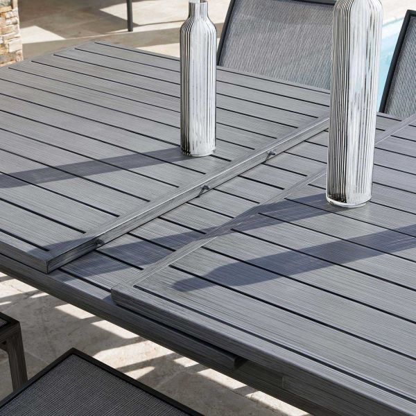 Table en aluminium extensible 8 à 10 personnes Santorin - 769