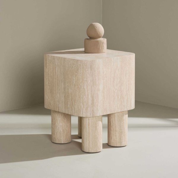Table d'appoint 40 x 40 x 50 cm Klirou - VENTURE HOME
