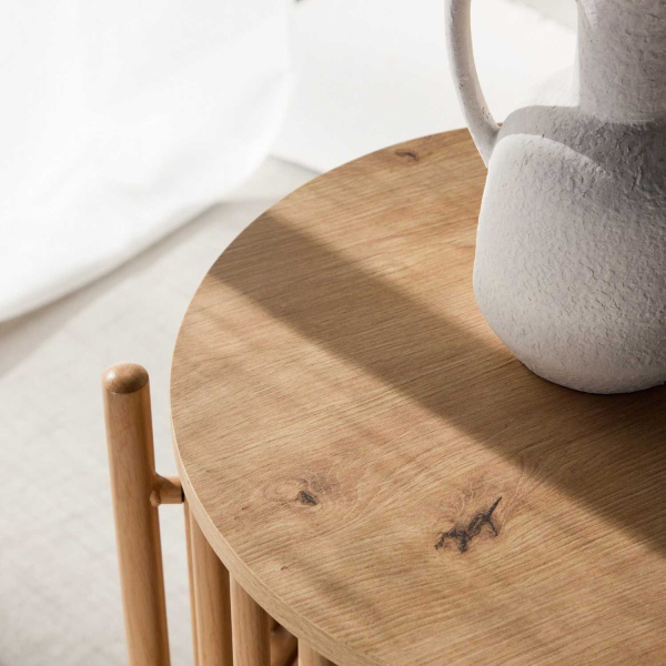 Table d'appoint en MDF Rubbo 45 x 65 cm - 6