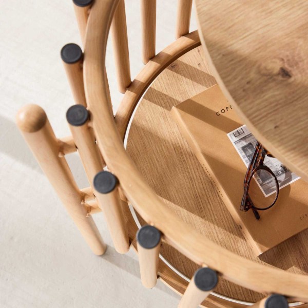 Table d'appoint en MDF Rubbo 45 x 65 cm - 7