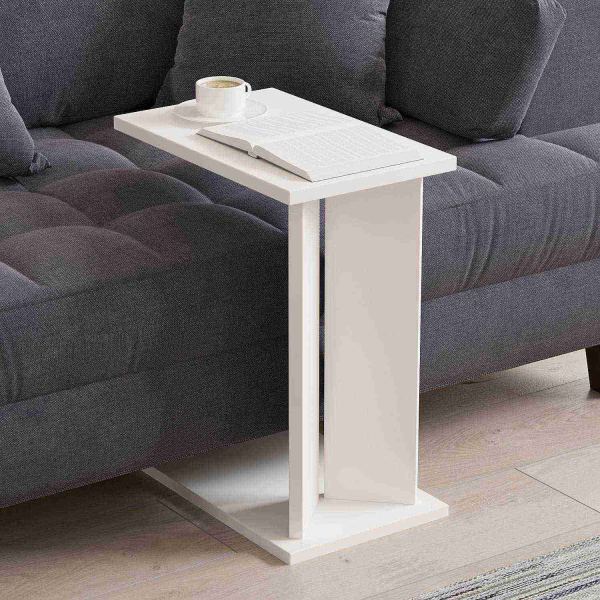 Table d'appoint en aggloméré Lun - HANAH HOME