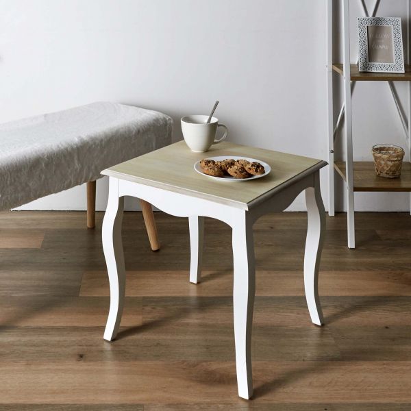 Table d'appoint en bois Victoria - 7