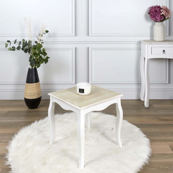 Table d'appoint en bois Victoria - THE HOME DECO FACTORY