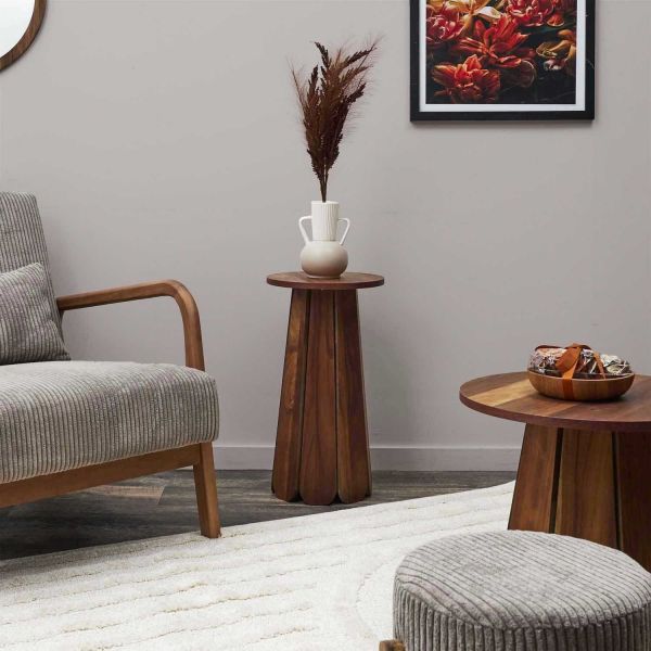 Table d'appoint en bois 30 cm Will - THE HOME DECO FACTORY