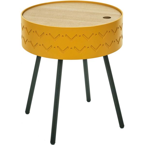 Table d'appoint avec coffre intégré Eugénie - 39,90