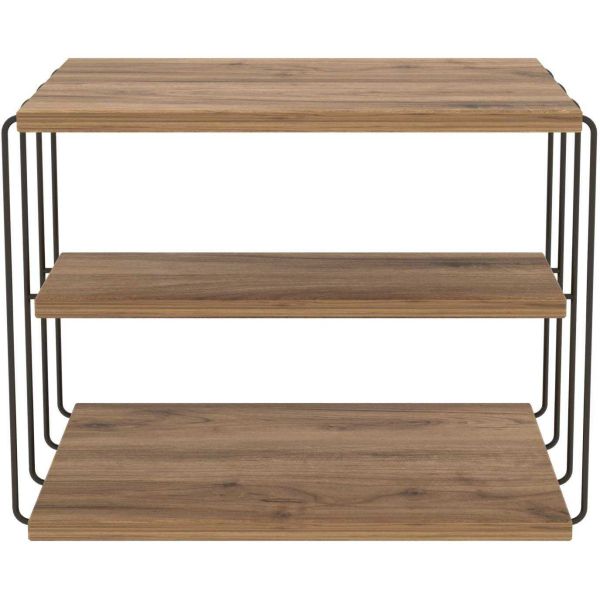 Table d'appoint avec étagère Lifon - 35,90