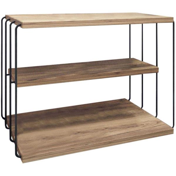 Table d'appoint avec étagère Lifon