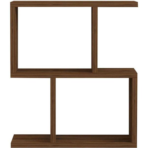 Table d'appoint avec étagère en aggloméré Zet - 26,90