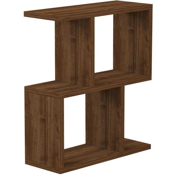Table d'appoint avec étagère en aggloméré Zet