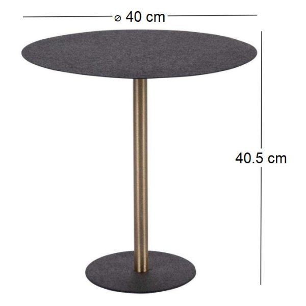 Table d'appoint en métal Dex 40 cm - 6