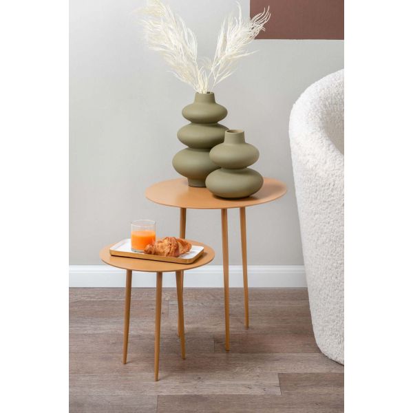Table d'appoint en métal Supreme 42.5 x 46.5 cm - LEITMOTIV