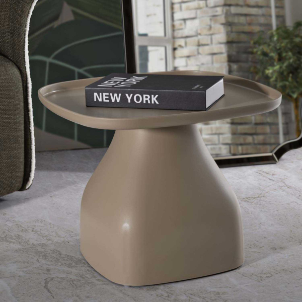 Table d'appoint en plastique Gea 48 x 48 x 38 cm - MAURO FERRETTI