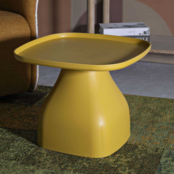 Table d'appoint en plastique Gea 48 x 48 x 38 cm - MAURO FERRETTI