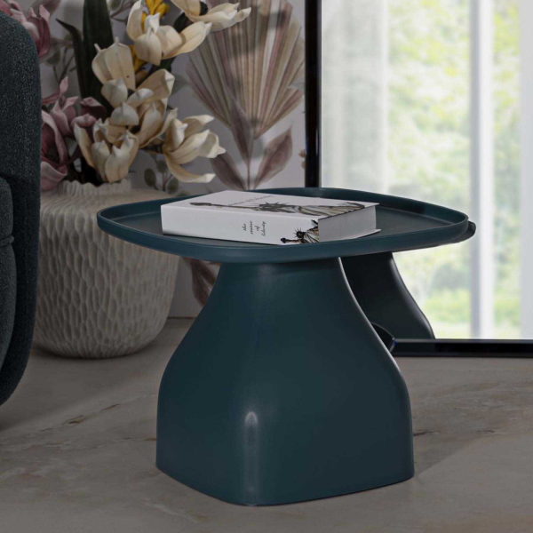 Table d'appoint en plastique Gea 48 x 48 x 38 cm - MAURO FERRETTI