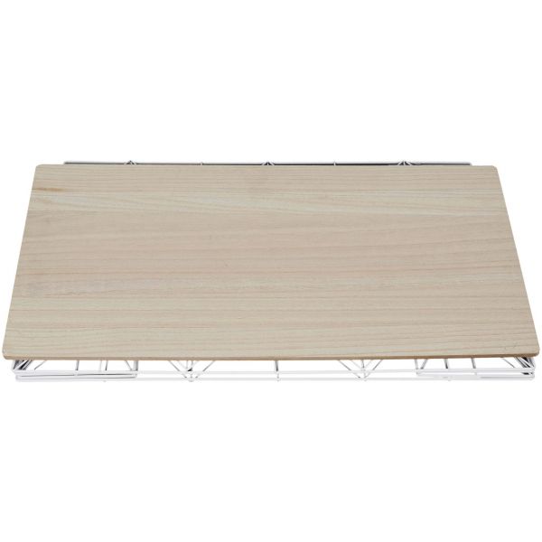 Table d'appoint pliable filaire plateau en bois - 5