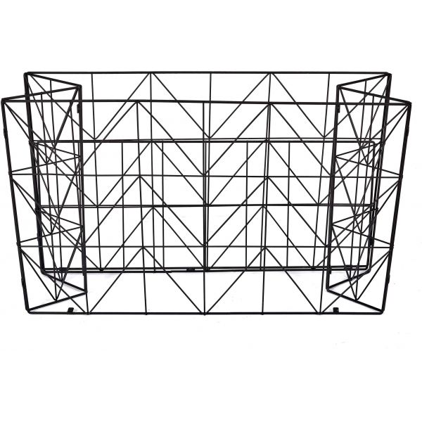 Table d'appoint pliable filaire plateau en bois - 8